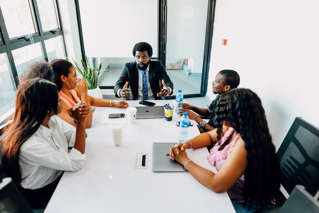 business team meeting